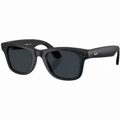 Умные очки Ray-Ban Wayfarer Gen2 Matte Black Transitions Grey RW4012 M/L