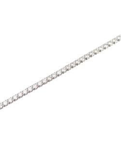 Браслет теннисный, мелкие камни