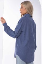 Рубашка "Дыхание весны" (джинс) Б8228 LT Collection (Акция)
