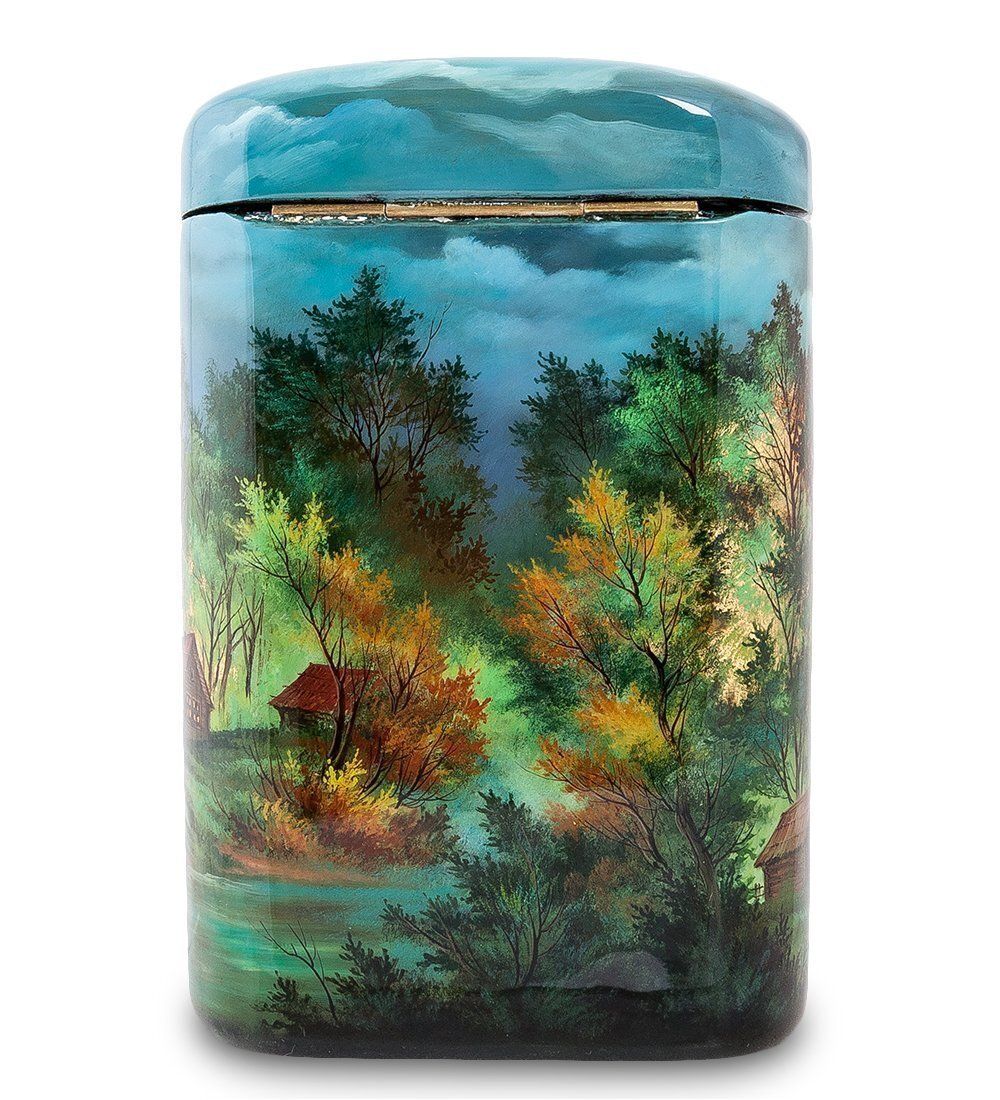 ШК-20/ 1 Портсигар «Монастырь» худ. Ларина