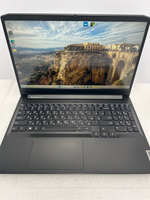 Ноутбук Lenovo IdeaPad Gaming 3 15ACH6 (82K201D1RK) 15.6"/AMD Ryzen 5 5600H/RAM 8GB/SSD 256GB/Nvidia RTX3050 4GB/1920*1080/IPS/DOS/Подсветка кл-ры: LED/Черный. Состояние: Уценка/Большой след. на матрице от клавиатуры/B1