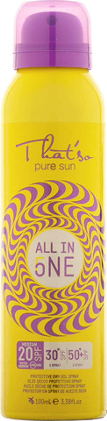 Универсальный солнцезащитный спрей SPF 20/30*/50+* 100 мл/ALL IN ONE SPF 20/30*/50+*