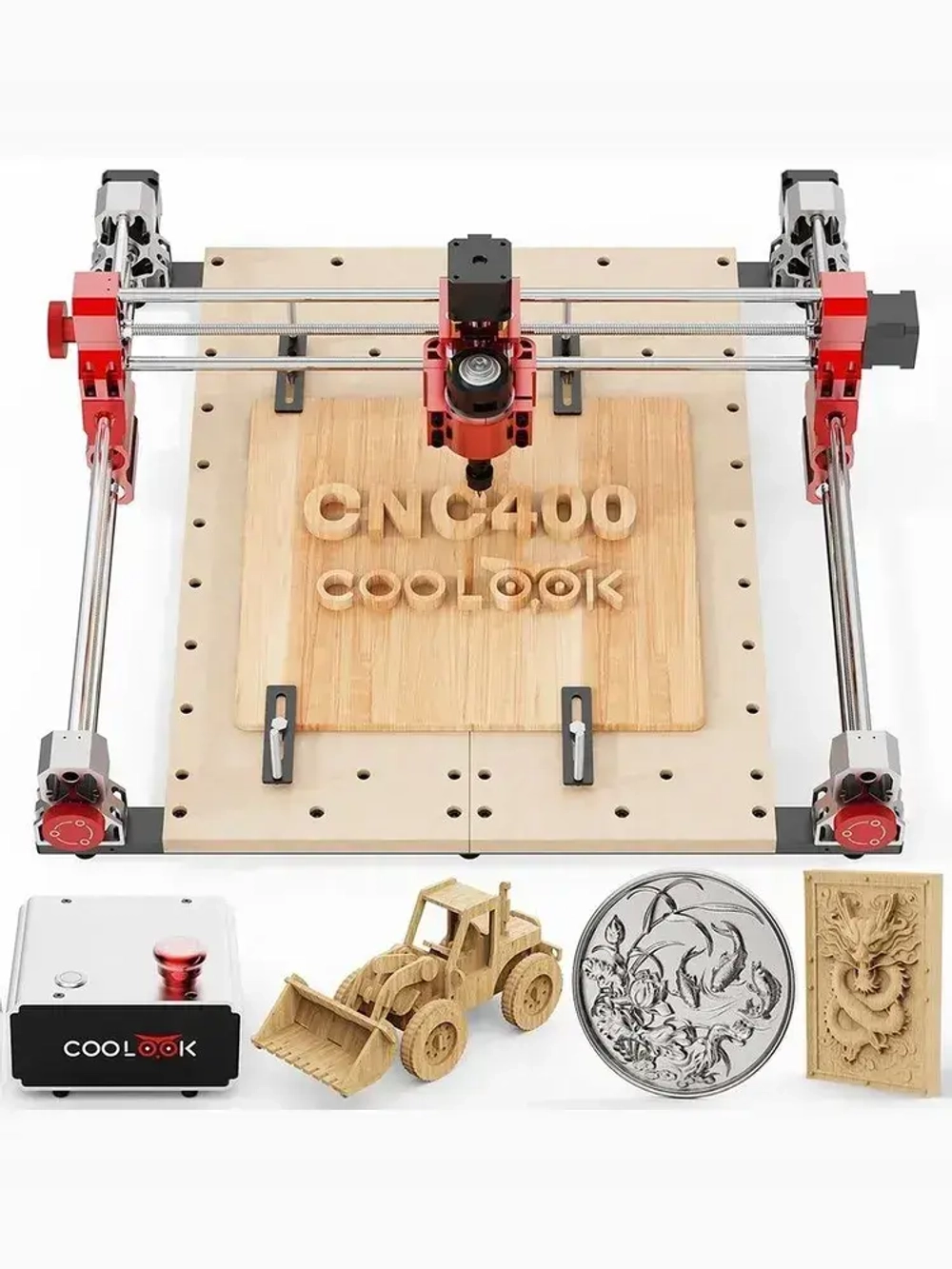 COOLOOK ЦНП-деревобрабатывающий гравировальный станок (цифровоуправляемая станция) подходит для ДИЙ (делай сам).