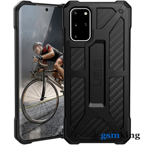 UAG Monarch Kevlar® Series Case for Samsung Galaxy S20 Plus Carbon Fiber (Чёрный)211981114242