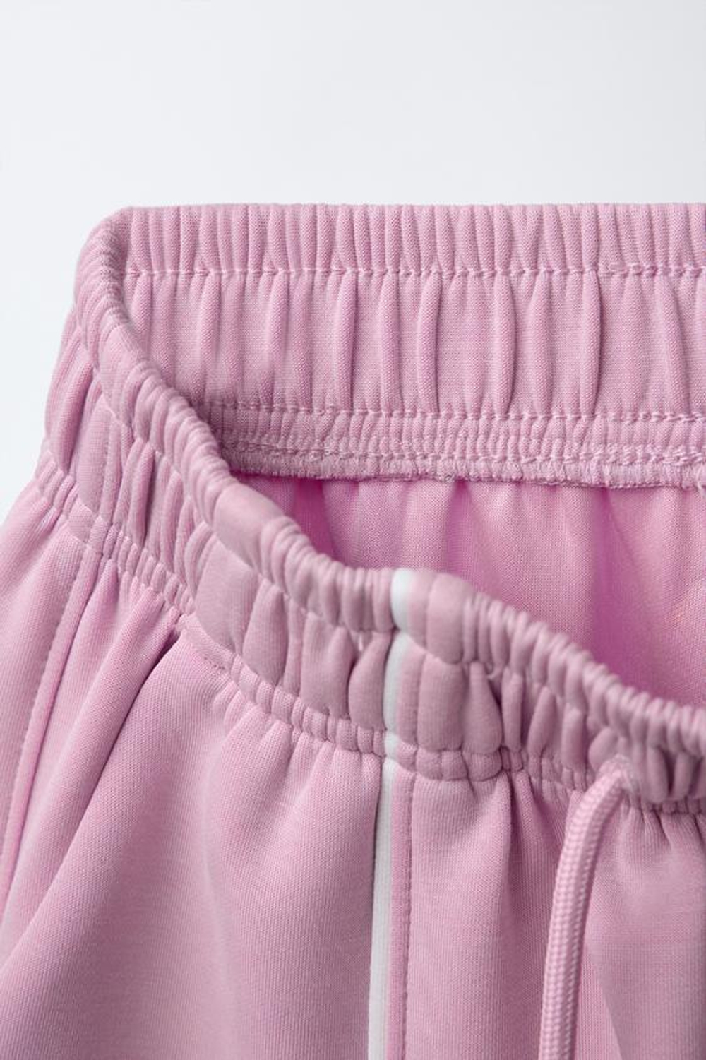 ZARA БРЮКИ-ДЖОГГЕРЫ ИЗ МОДАЛА, РОЗОВЫЙ