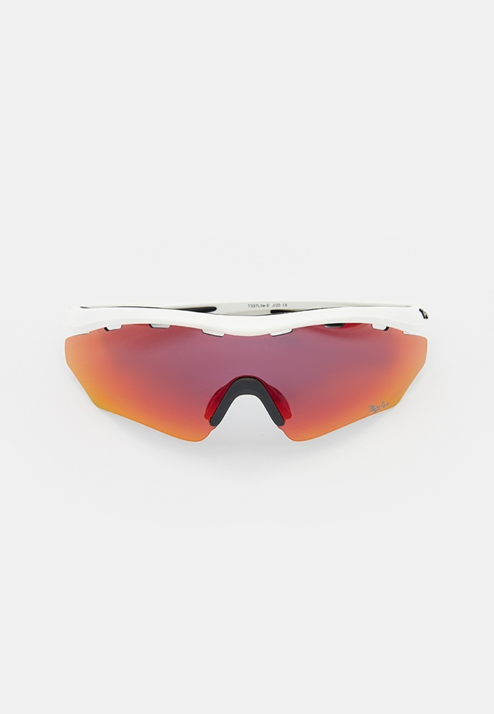 Спортивные очки с диоптриями 720armour RiderB7 / Matte White / Smoke Full Red Ti Lens