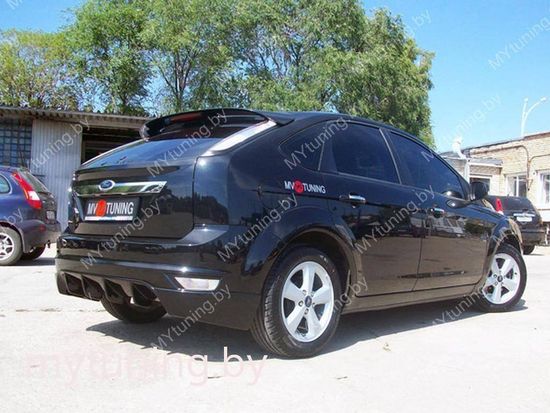 Юбка LORD заднего бампера для Ford Focus MK2 FL