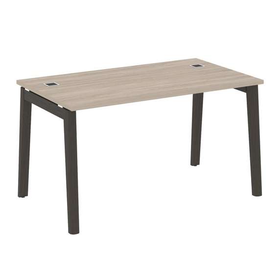 Onix Wood Direct Стол руководителя OW.SRR-3.8 Дуб Аттик/Дуб Темный/Металл Антрацит 1380*800*750
