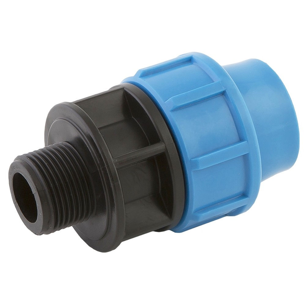 Муфта Джилекс ПНД переходная с наружной резьбой 32х1"