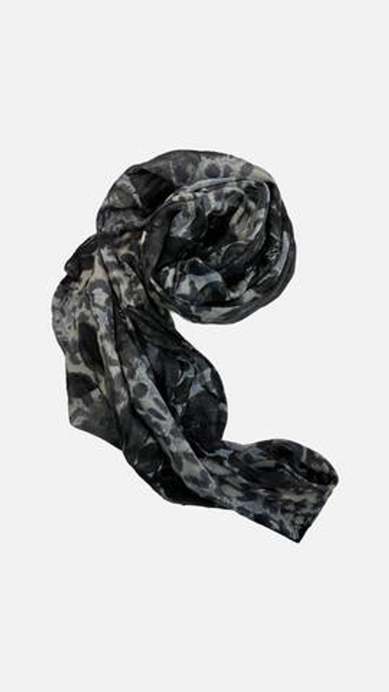 Шарф Италия серо-синий