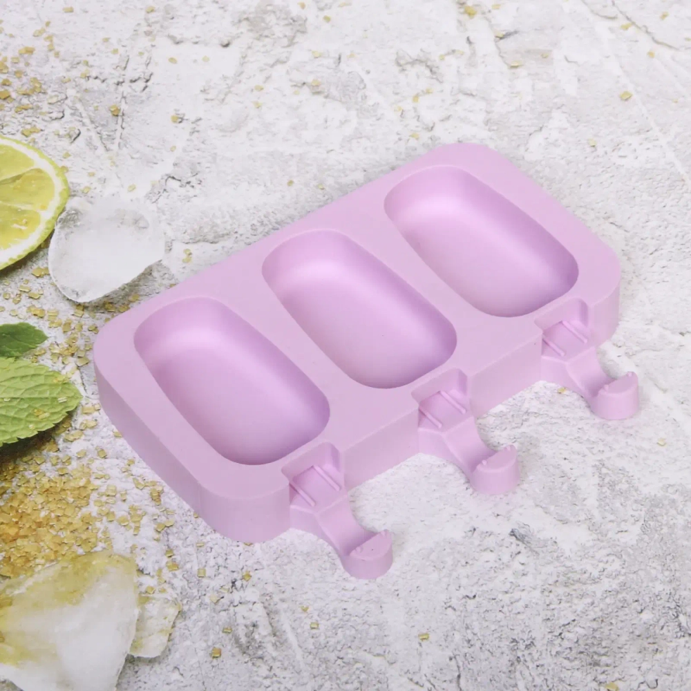 Форма для приготовления мороженого «Эскимо» силиконовая 19,5*15см