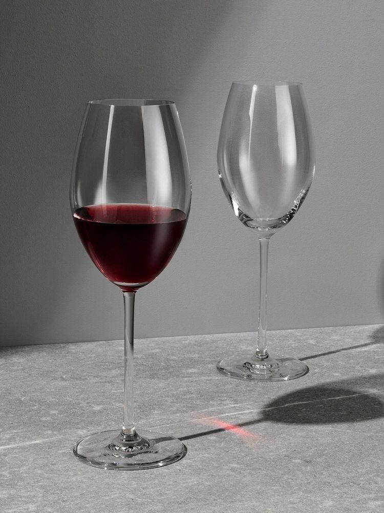 Набор из 2-х стеклянных бокалов для вина MW827-HN0076, 500 мл, прозрачный
