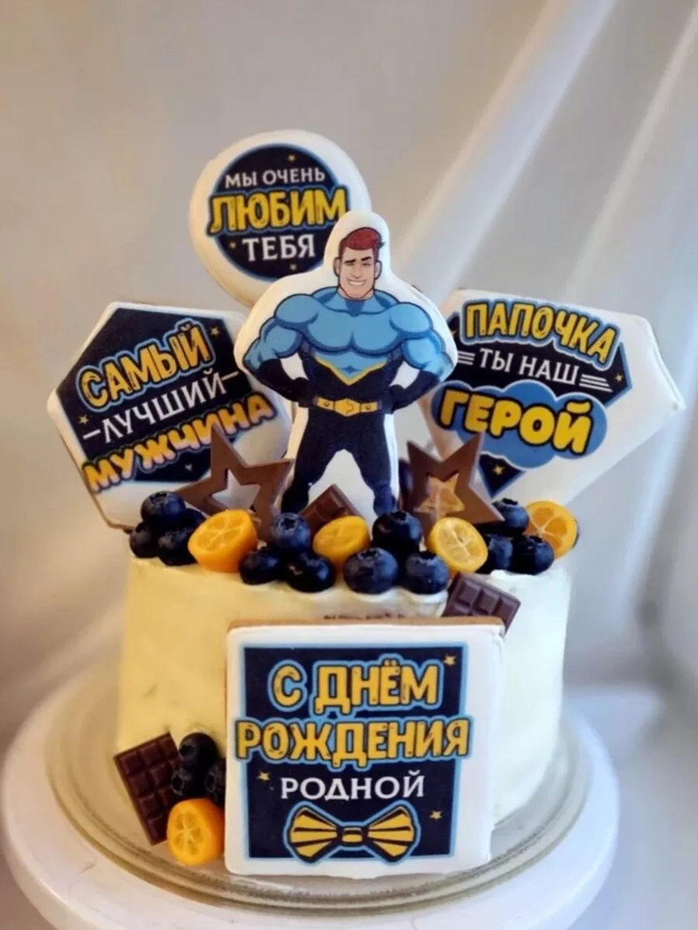 Имбирные пряники для торта папе