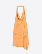 МИНИ-ПЛАТЬЕ С ДРАПИРОВКОЙ - BERSHKA