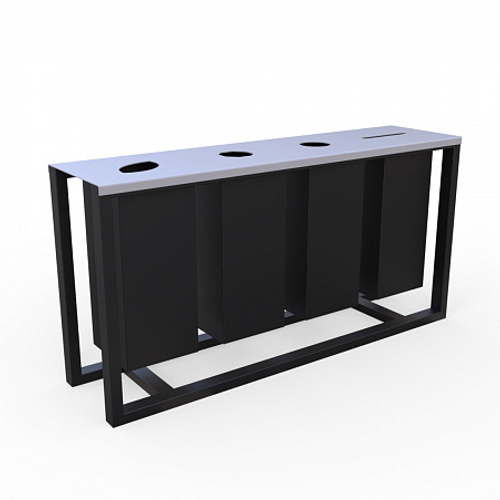 Урна Баухаус для раздельного сбора мусора