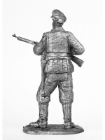 Оловянный солдатик Ополченец, рабочий, 1941