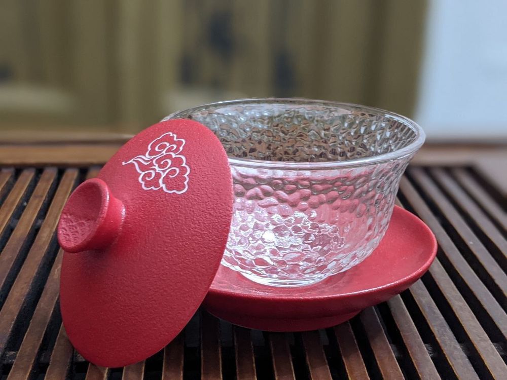 Гайвань "Тибетское облако", красная