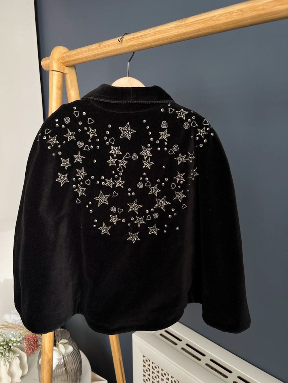 Бархатная накидка Zara, 128