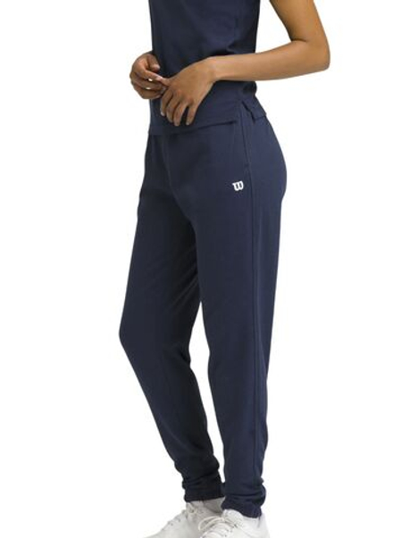 Женские теннисные брюки Wilson Team Jogger - classic navy