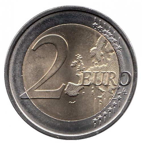 2 евро 2015 Бельгия - 30 лет флагу Евро Союза