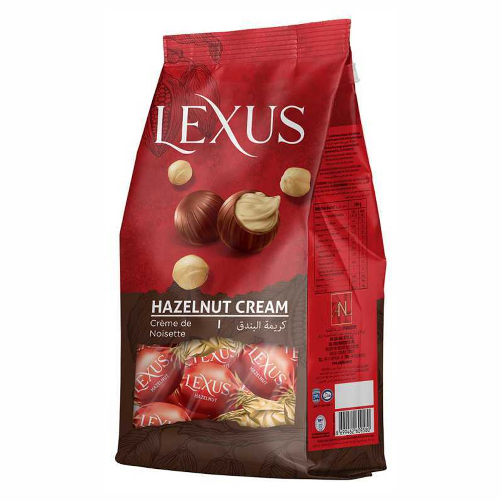 Шоколад Лексус Конфеты с Ореховым Кремом / Lexus Hazelnut Cream 200г