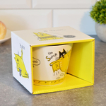 Кружка 430мл Лови удачу, в ассортименте