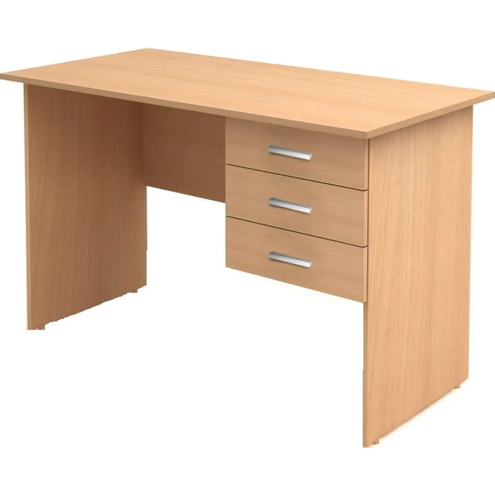 Стол MON_Канц с подвесной тумбой СК27.10 1200х600х750 бук невский