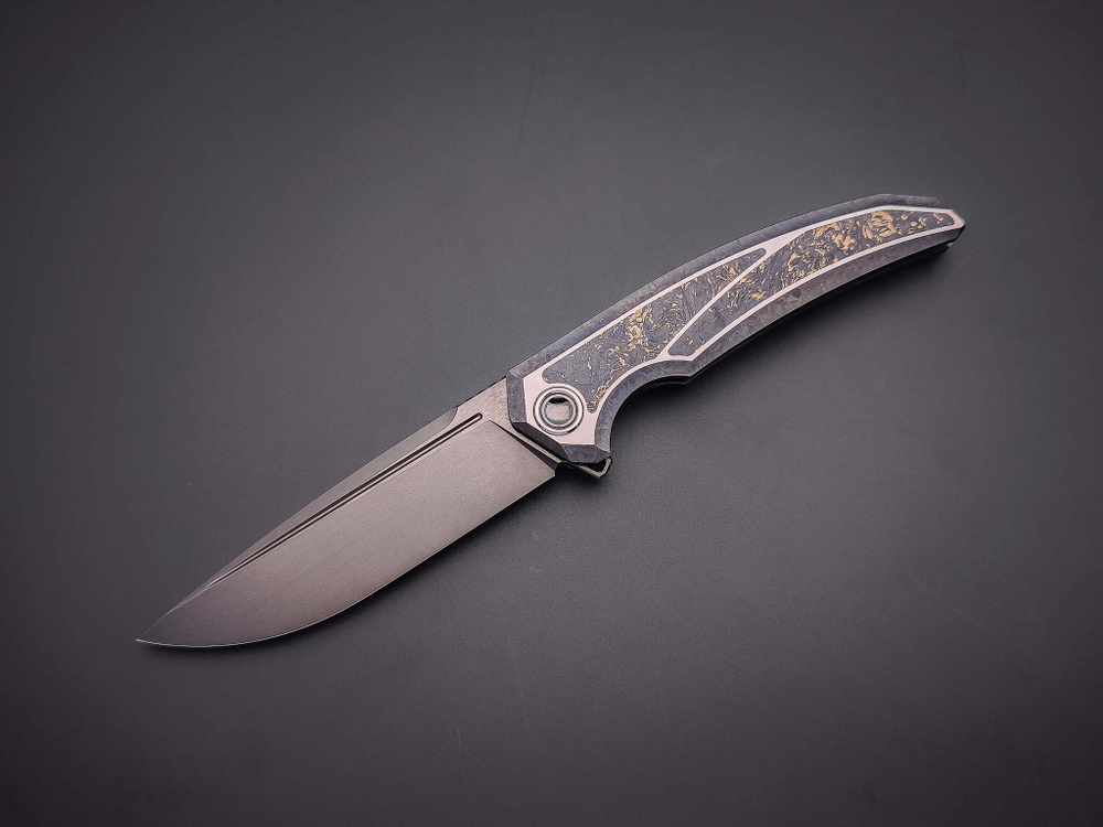 Складной нож Espada [Tmax DLC CrystalTi Gold Carbon]