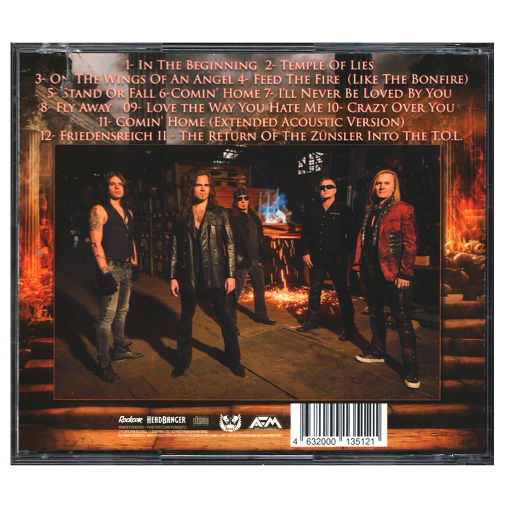 Bonfire / Temple Of Lies (RU)(CD)