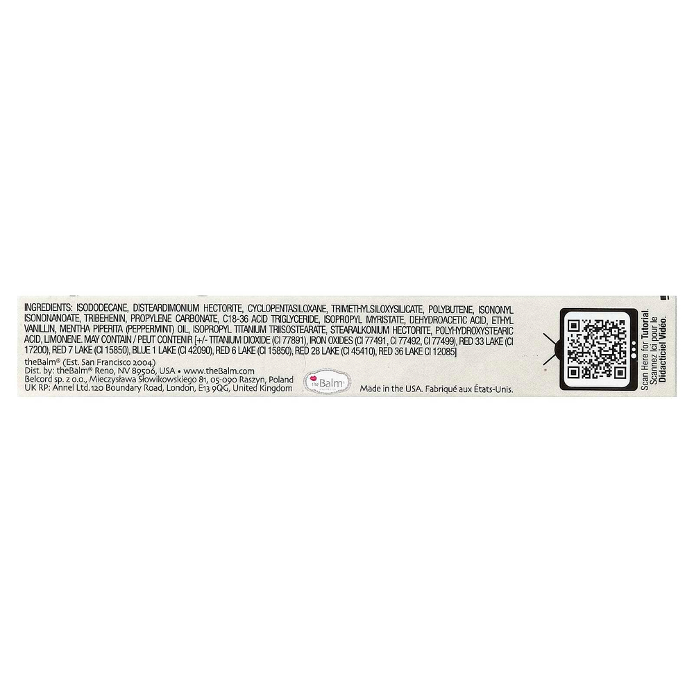 theBalm Cosmetics, Meet Matt (e) Hughes®, жидкая губная помада длительного действия, Sincere, 7,4 мл (0,25 жидк. Унции)