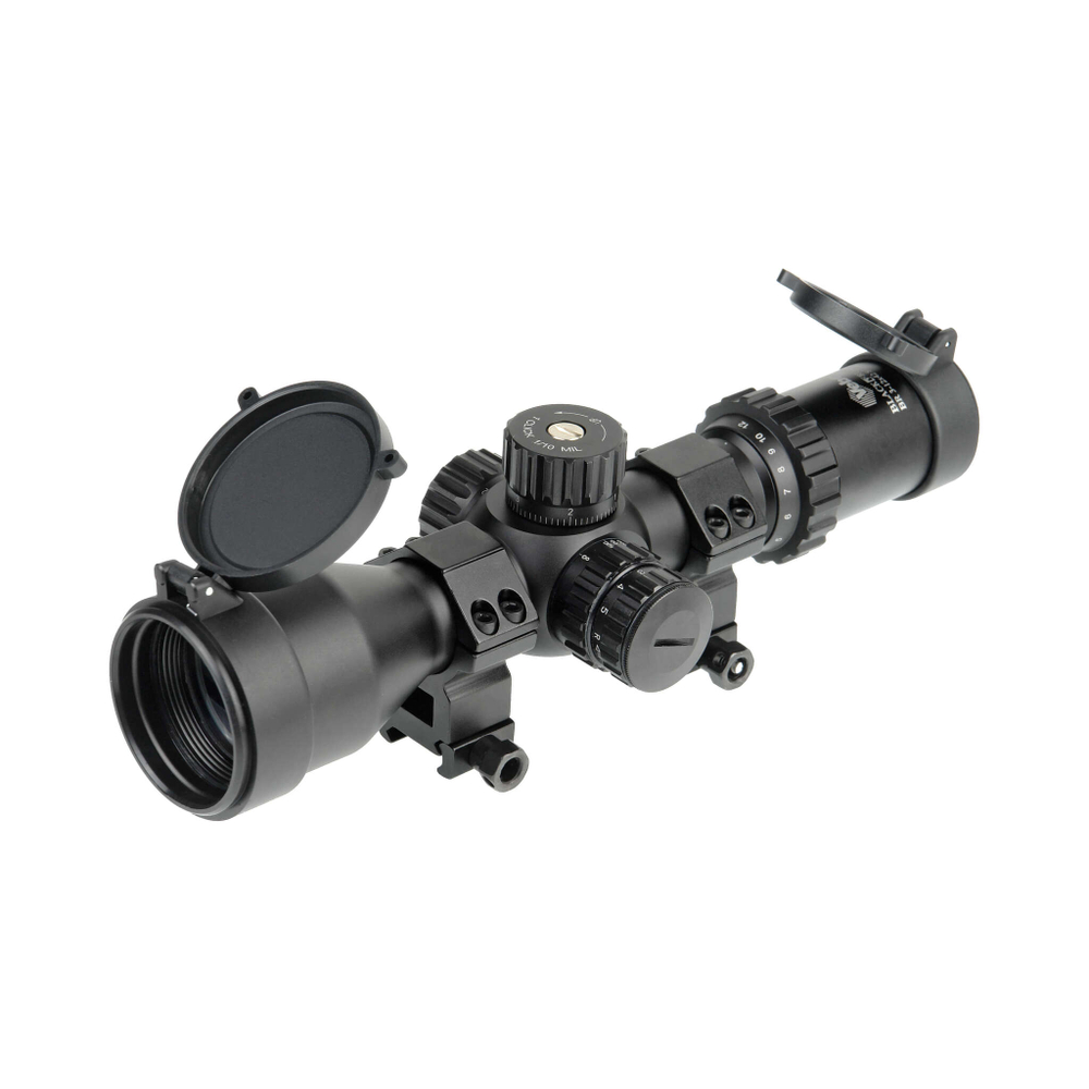 Прицел оптический Veber Black Russian 3-12x42 SF FFP RG - фото 1