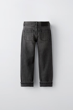 ZARA ДЖИНСЫ ORIGINAL FIT, ЧЕРНЫЙ