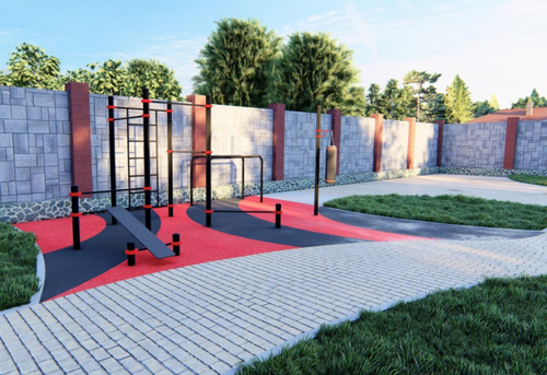 Спортплощадка воркаут