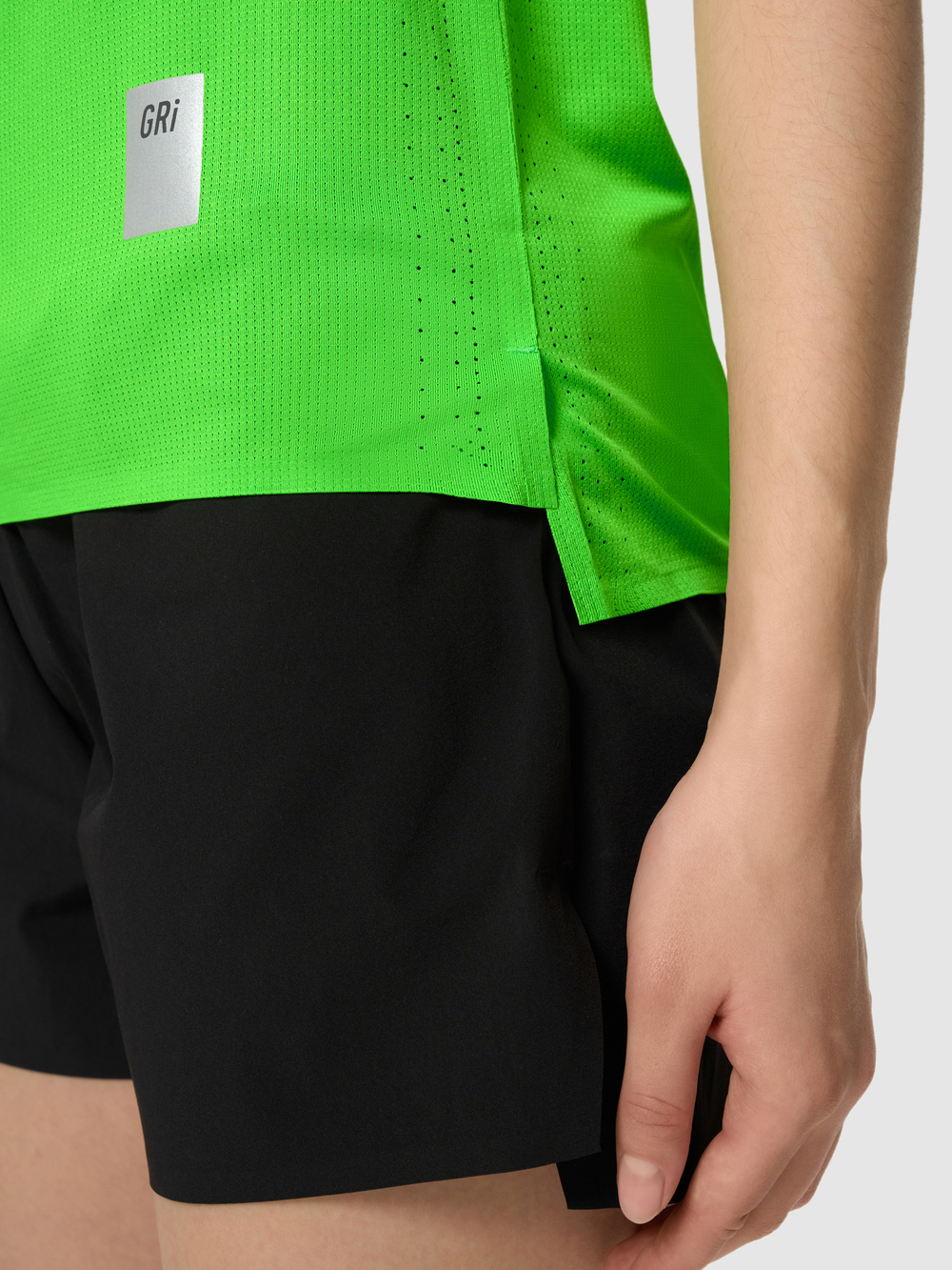 Майка женская зелёный неон