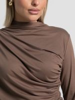 Лонгслив Тайна сердца (коричневый) Б15510-7М LT Collection