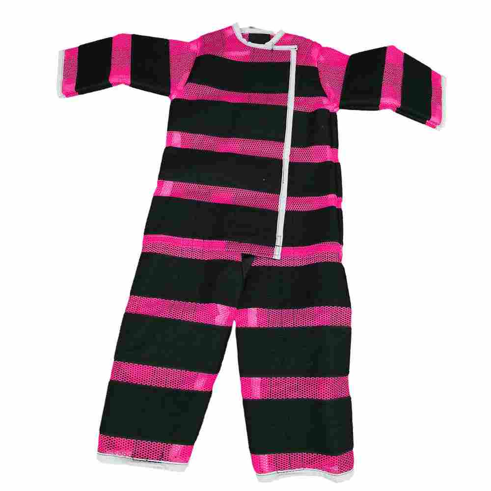 Липучий костюм, розовый, размер L, для роста 1,6м-1,8 м