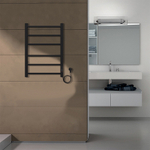 Полотенцесушитель электр. Azario Parma 43.2х60, Черный