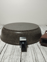 Сковорода АП 240мм съемн р Premium mokko 024902