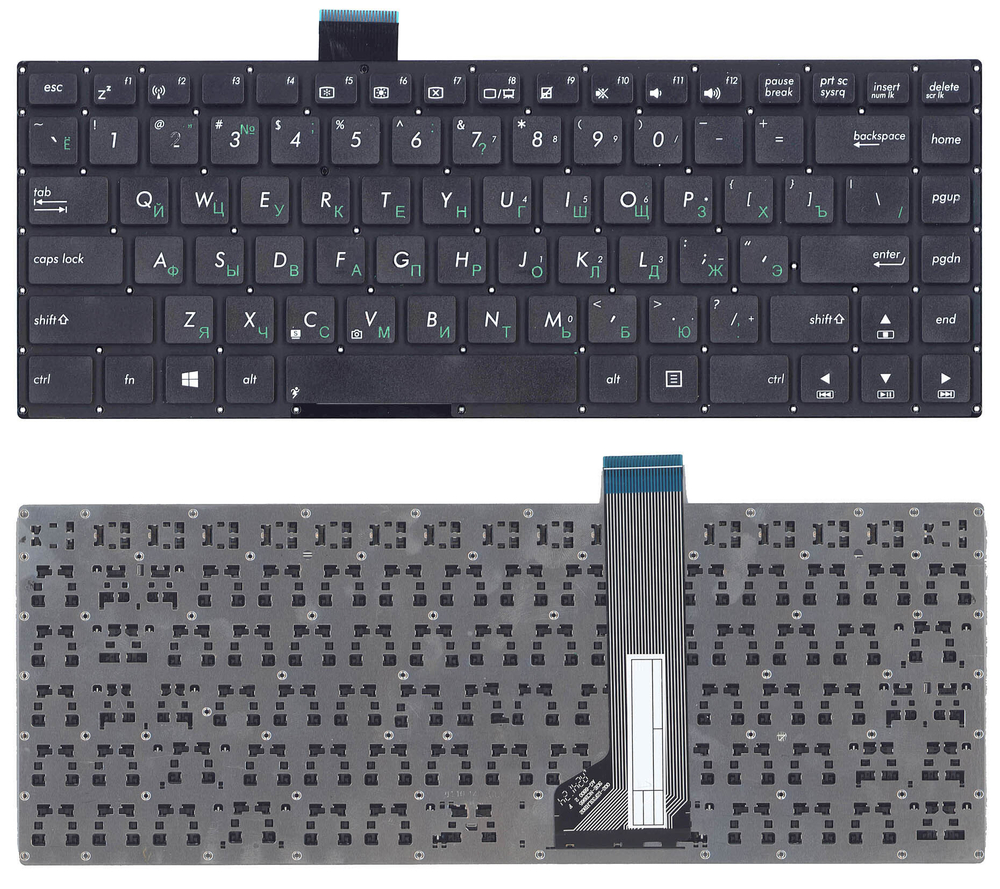 Клавиатура для ноутбука Asus VivoBook S400CA S451 S401 черная