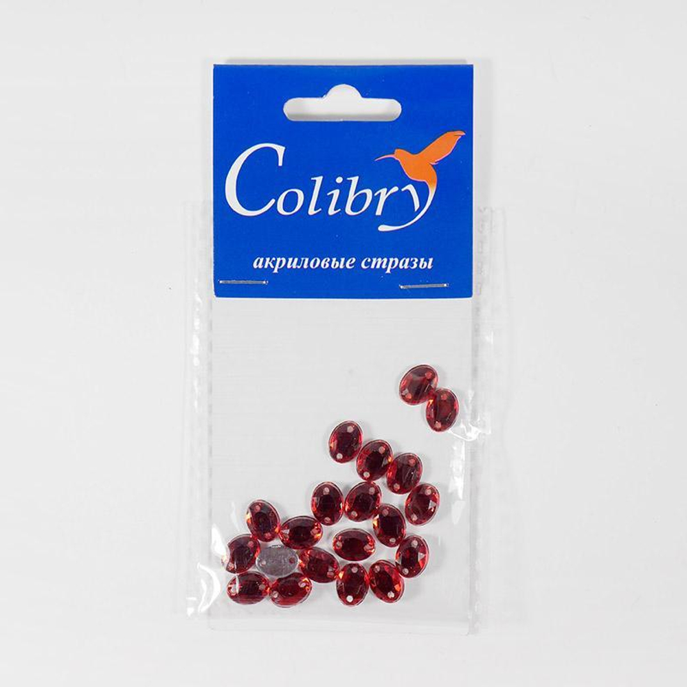 Стразы (овальные)-E10-14-Colibry