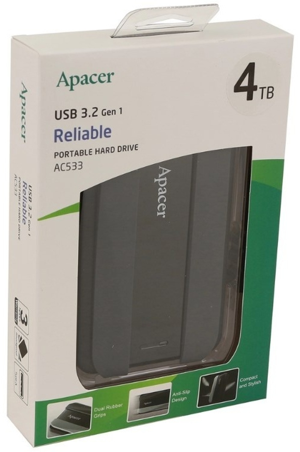 Внешний накопитель Apacer AC533 AP4TBAC533B-1 4000 Гб