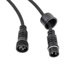 UDL-K230 6-E27-5M IP54 BLACK BELT-LIGHT GREENHOUSE Гирлянда для освещения теплиц. 5м + 3м сетевой шнур. 6 подвесов 1м с патроном E27. шаг 100см. Чёрная. TM Uniel