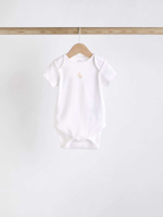 Боди с коротким рукавом для малышей Next K79-873, 5 шт., Белый