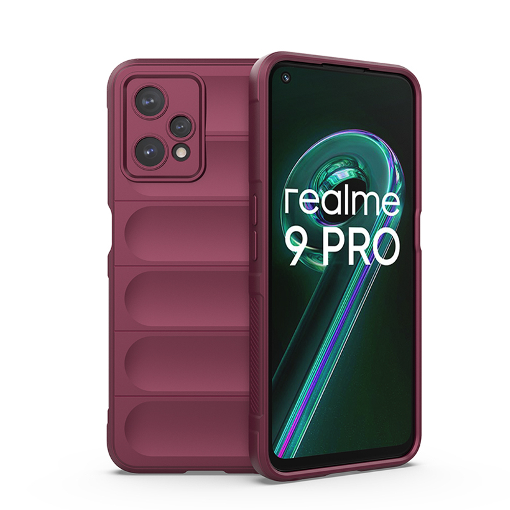 Противоударный чехол Flexible Case для Realme 9 Pro+