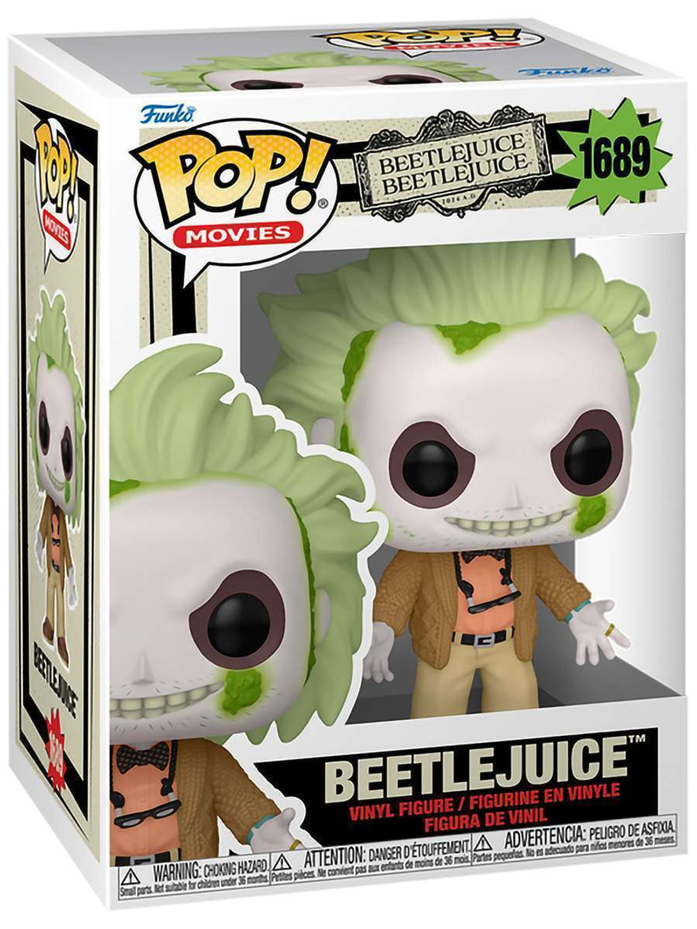 Фигурка Funko POP! Movies Beetlejuice 2 Beetlejuice (1689) 82653