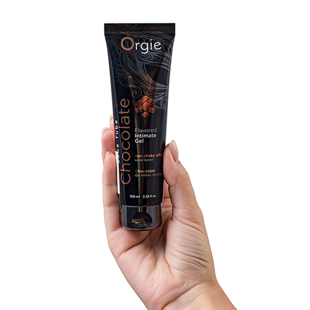 Интимный гель на водной основе с шоколадным вкусом Orgie Lube Tube Chocolate 100мл