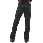 Мото Джинсы DF URBAN Black с защитой