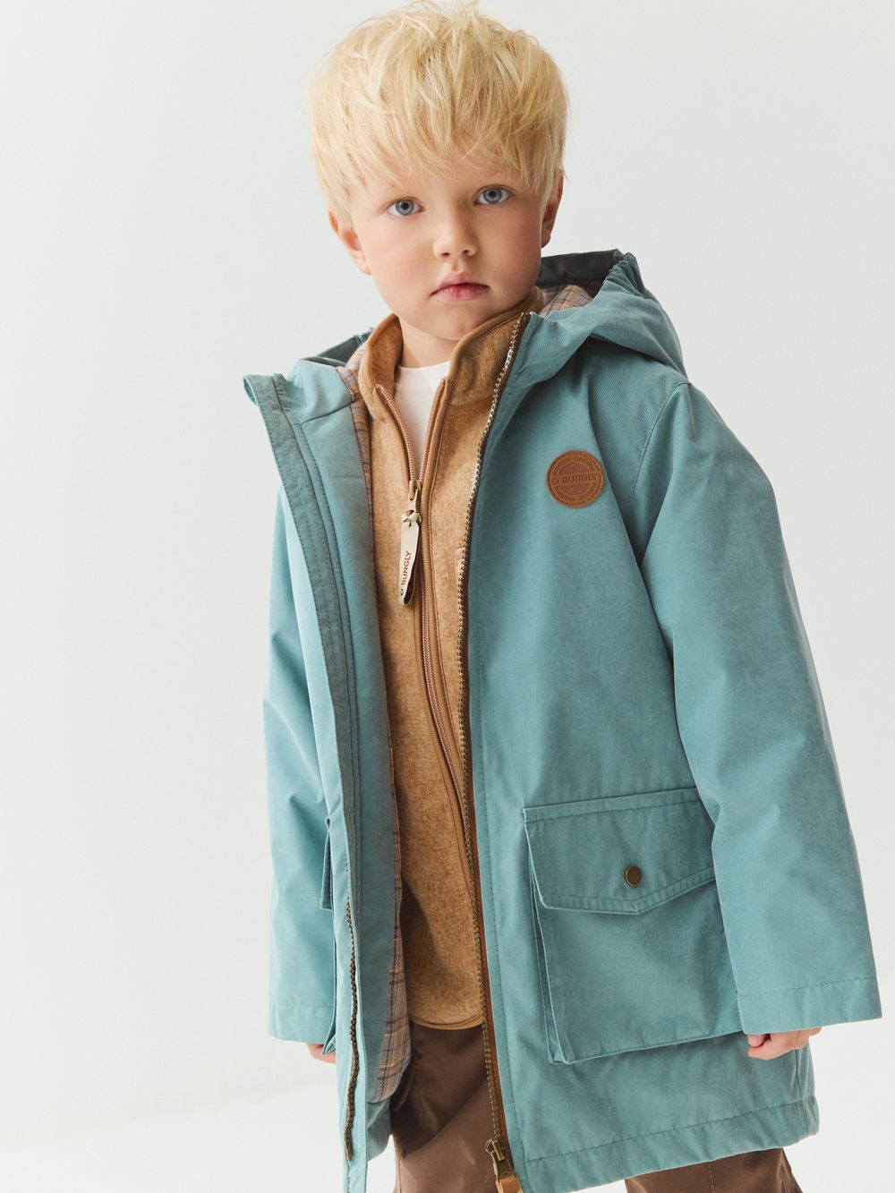 Парка демисезонная "Море"