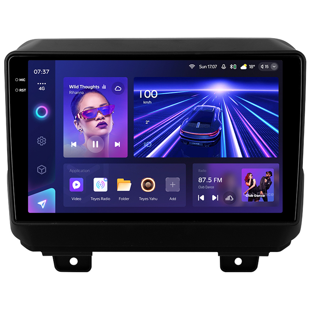 9" Teyes CC3 2K для Jeep Wrangler 2018-2019