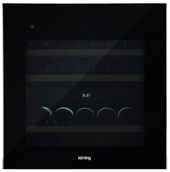 Встраиваемый винный шкаф Korting KFW 604 DB GN